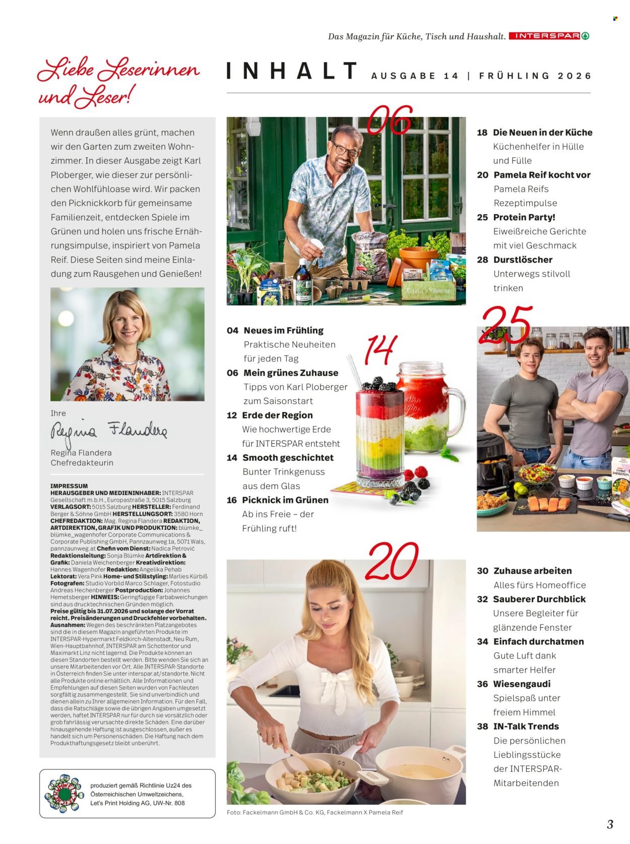 INTERSPAR Flugblatt - Mein Zuhause Magazin Sommer 2026