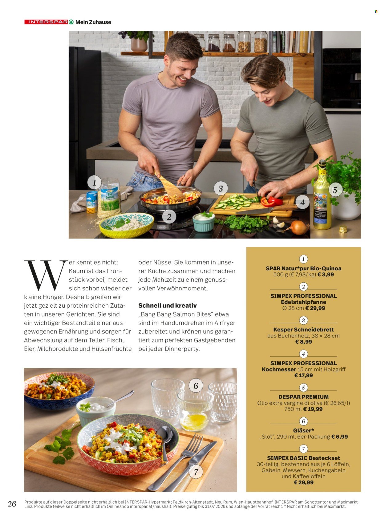 INTERSPAR Flugblatt - Mein Zuhause Magazin Sommer 2026