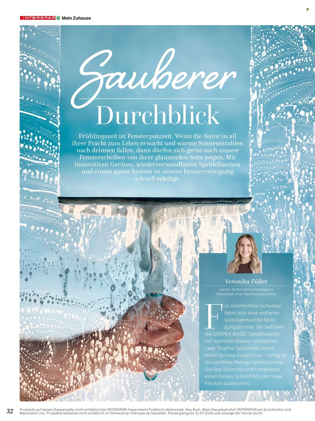 INTERSPAR Flugblatt - Mein Zuhause Magazin Sommer 2026