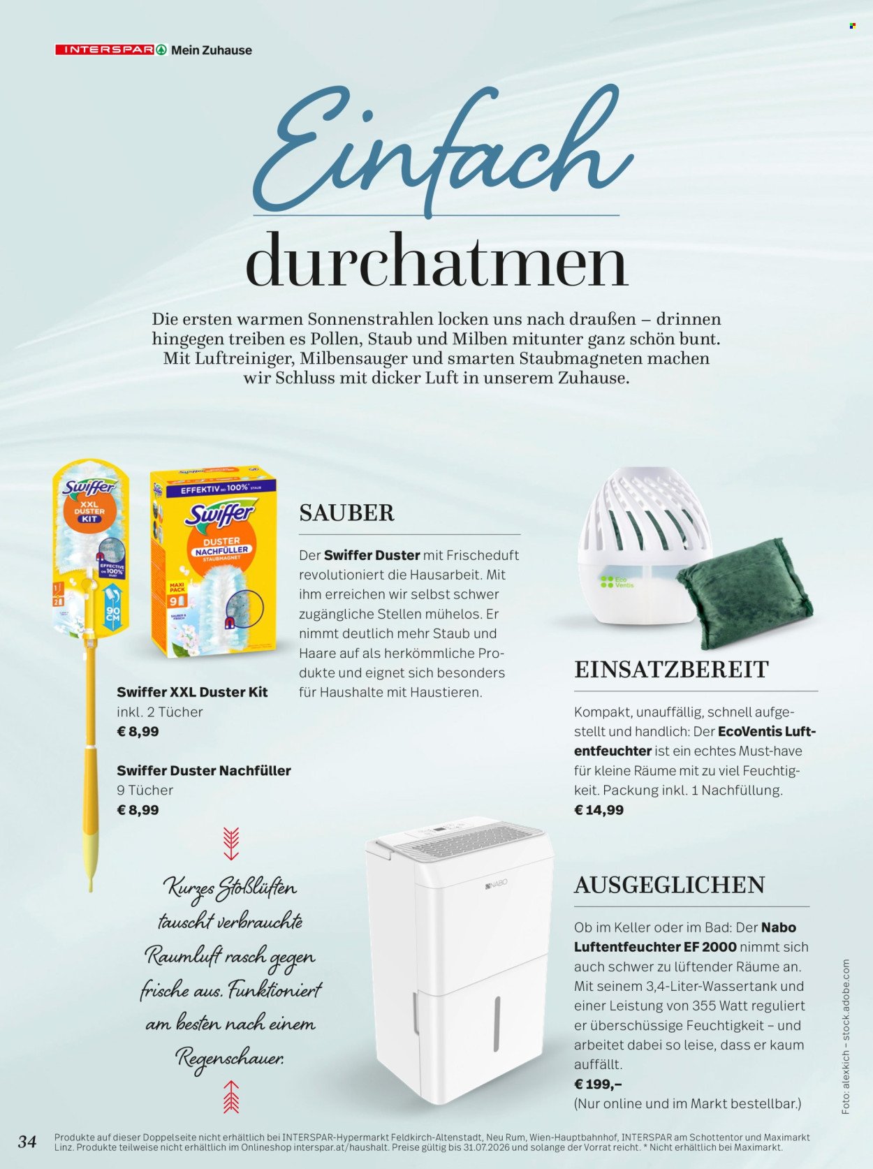 INTERSPAR Flugblatt - Mein Zuhause Magazin Sommer 2026