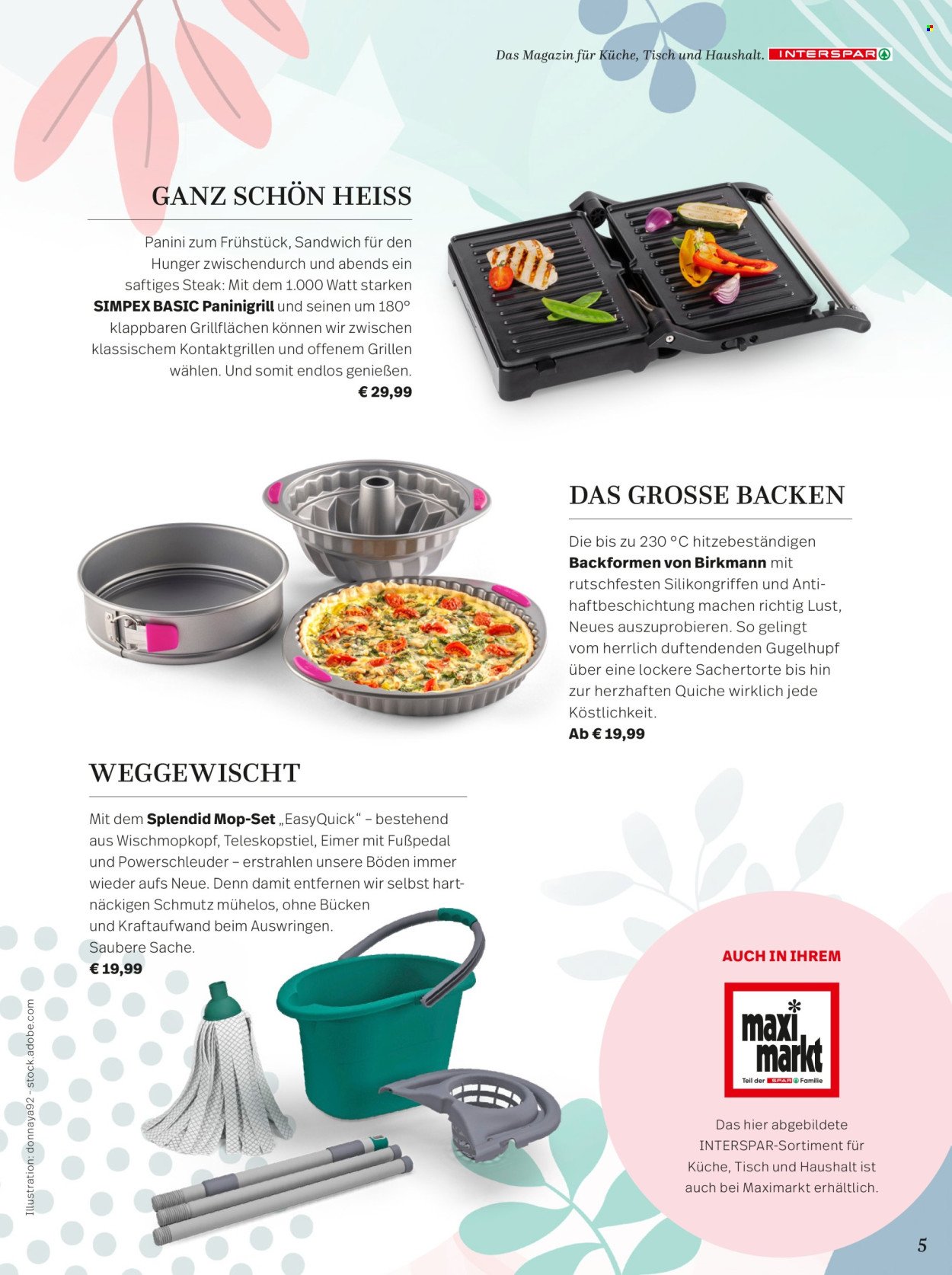 INTERSPAR Flugblatt - Mein Zuhause Magazin Sommer 2026