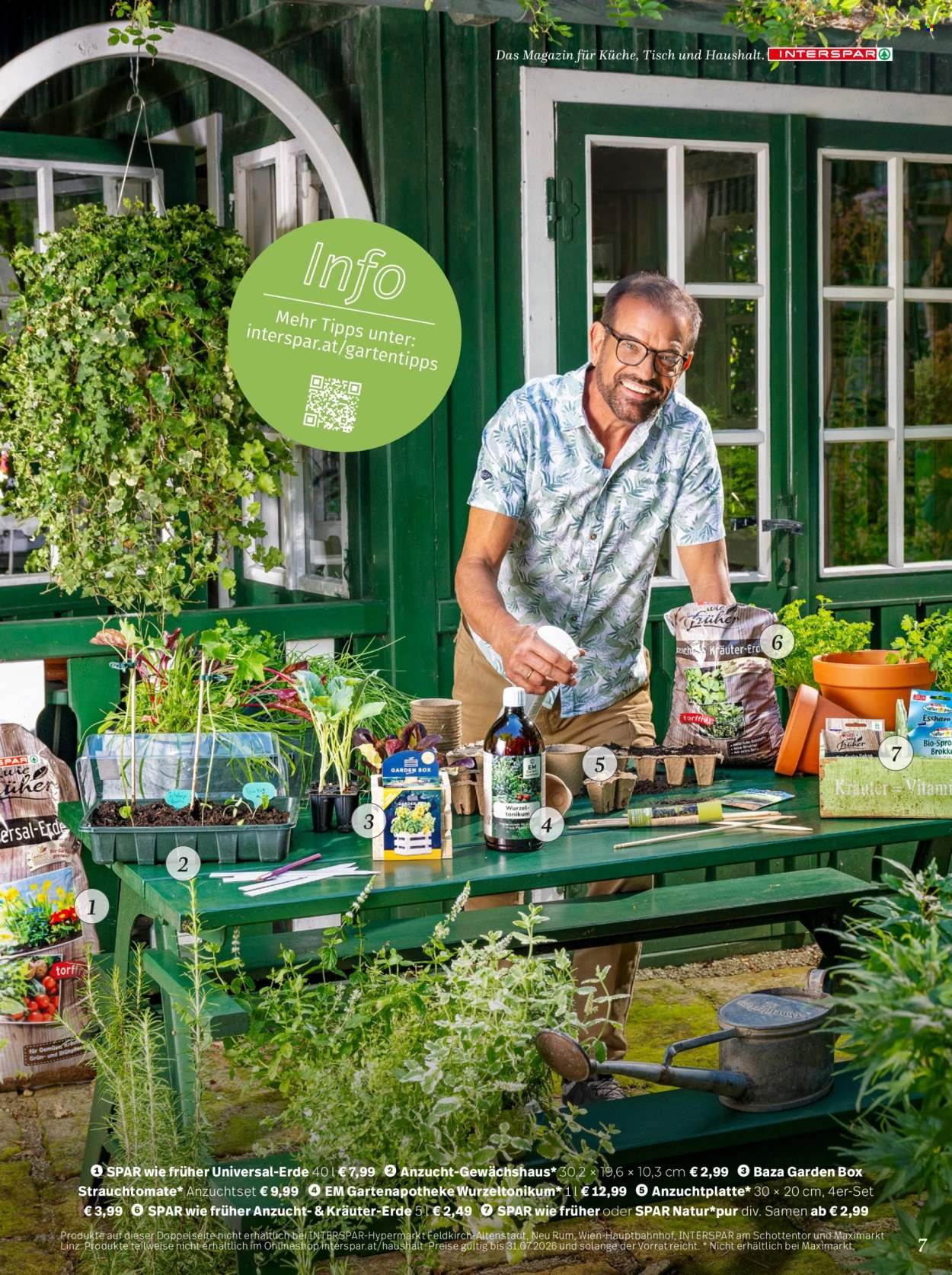 INTERSPAR Flugblatt - Mein Zuhause Magazin Sommer 2026