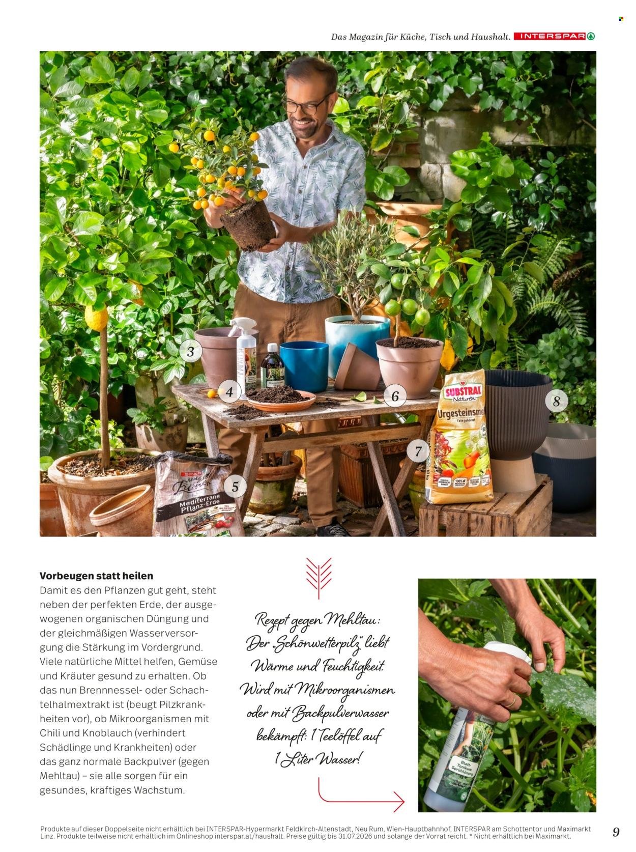 INTERSPAR Flugblatt - Mein Zuhause Magazin Sommer 2026
