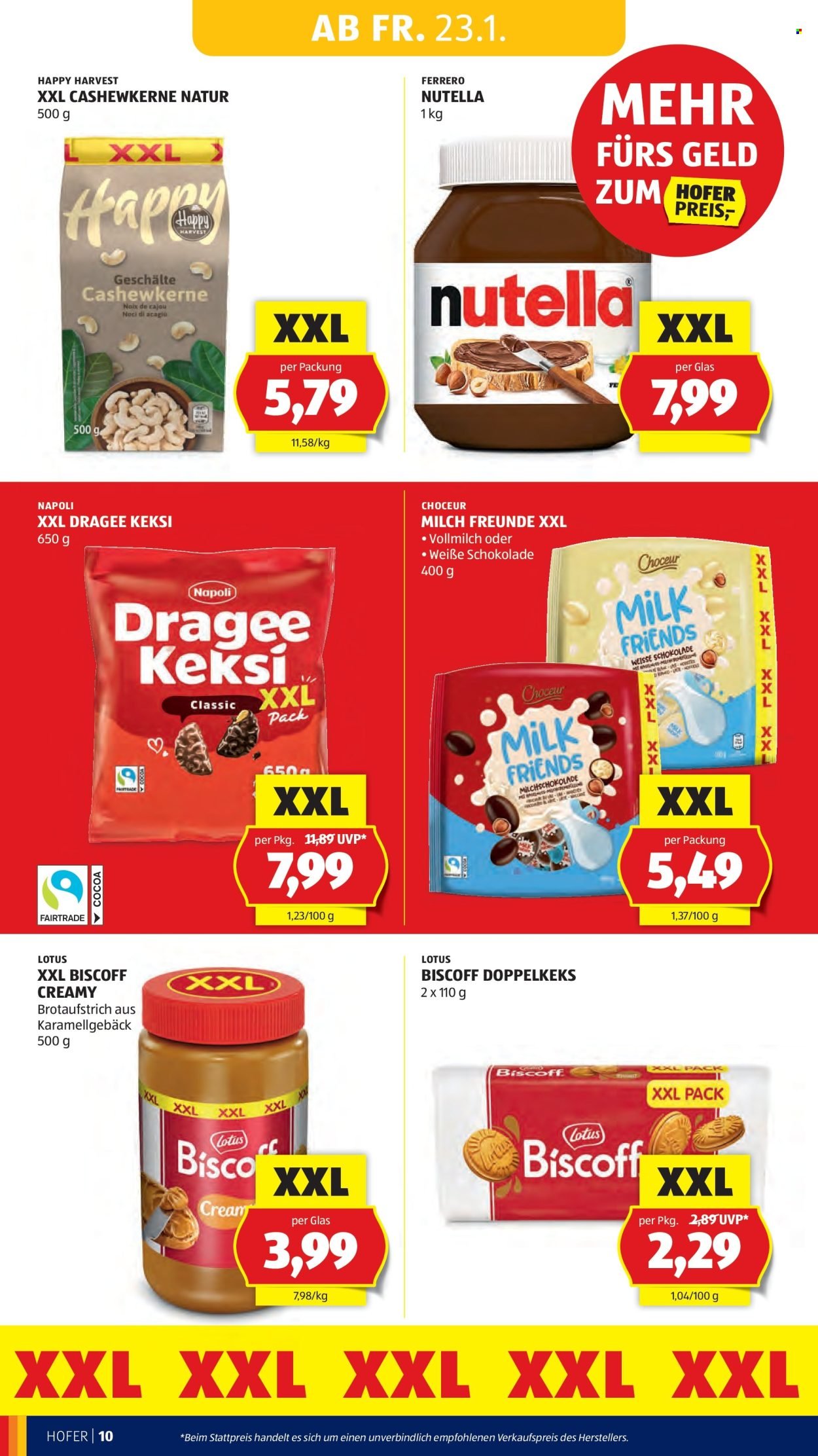 HOFER Flugblatt - Ab Freitag, 23.1.2026