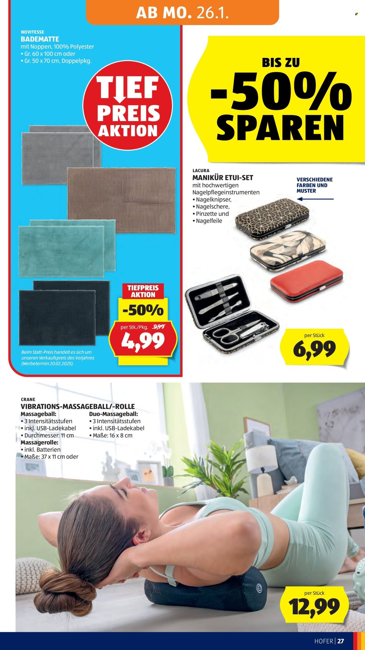 HOFER Flugblatt - Ab Freitag, 23.1.2026
