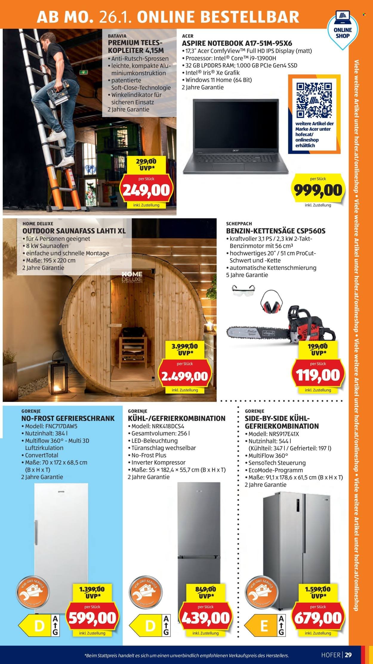 HOFER Flugblatt - Ab Freitag, 23.1.2026