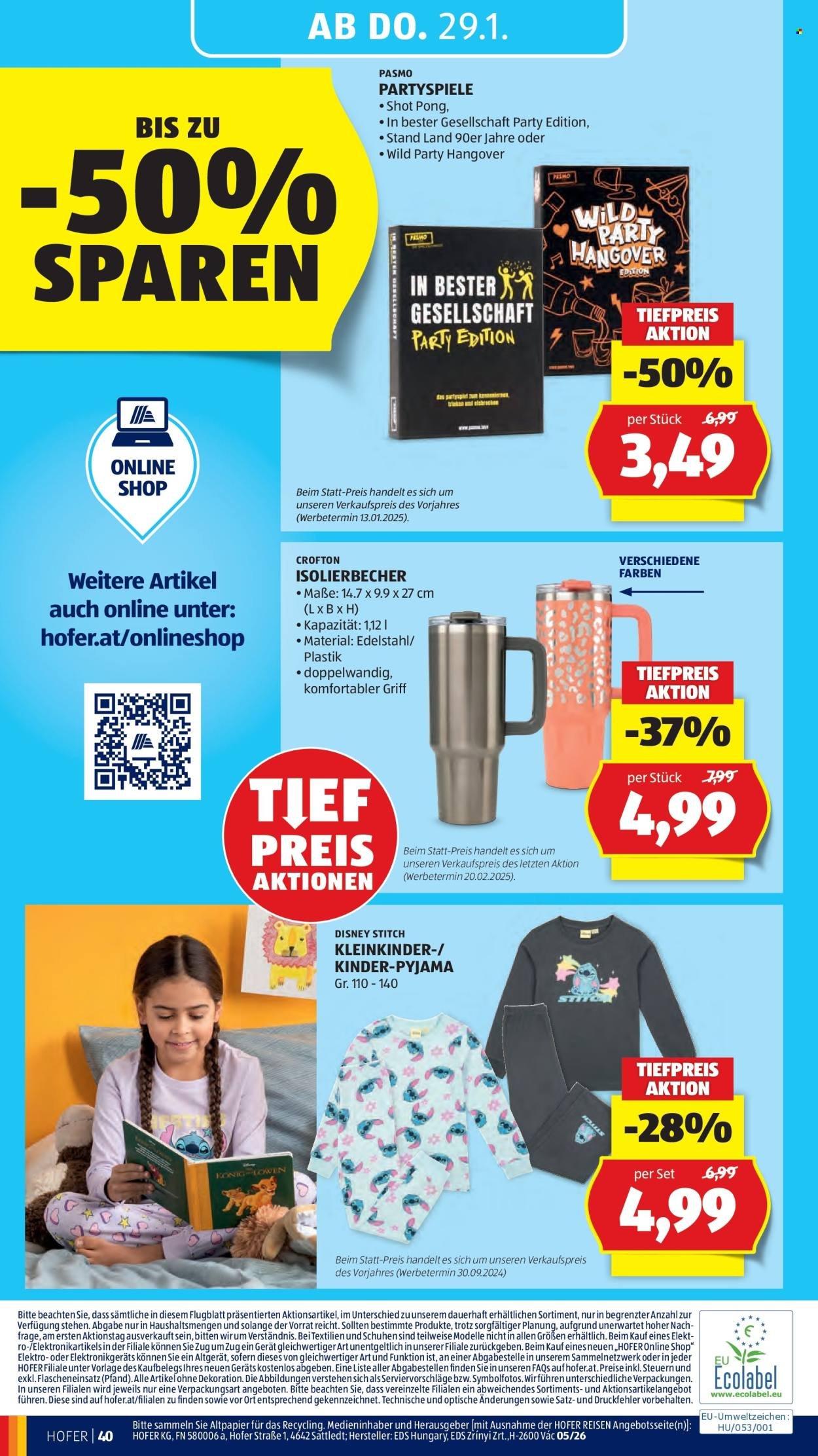 HOFER Flugblatt - Ab Freitag, 23.1.2026