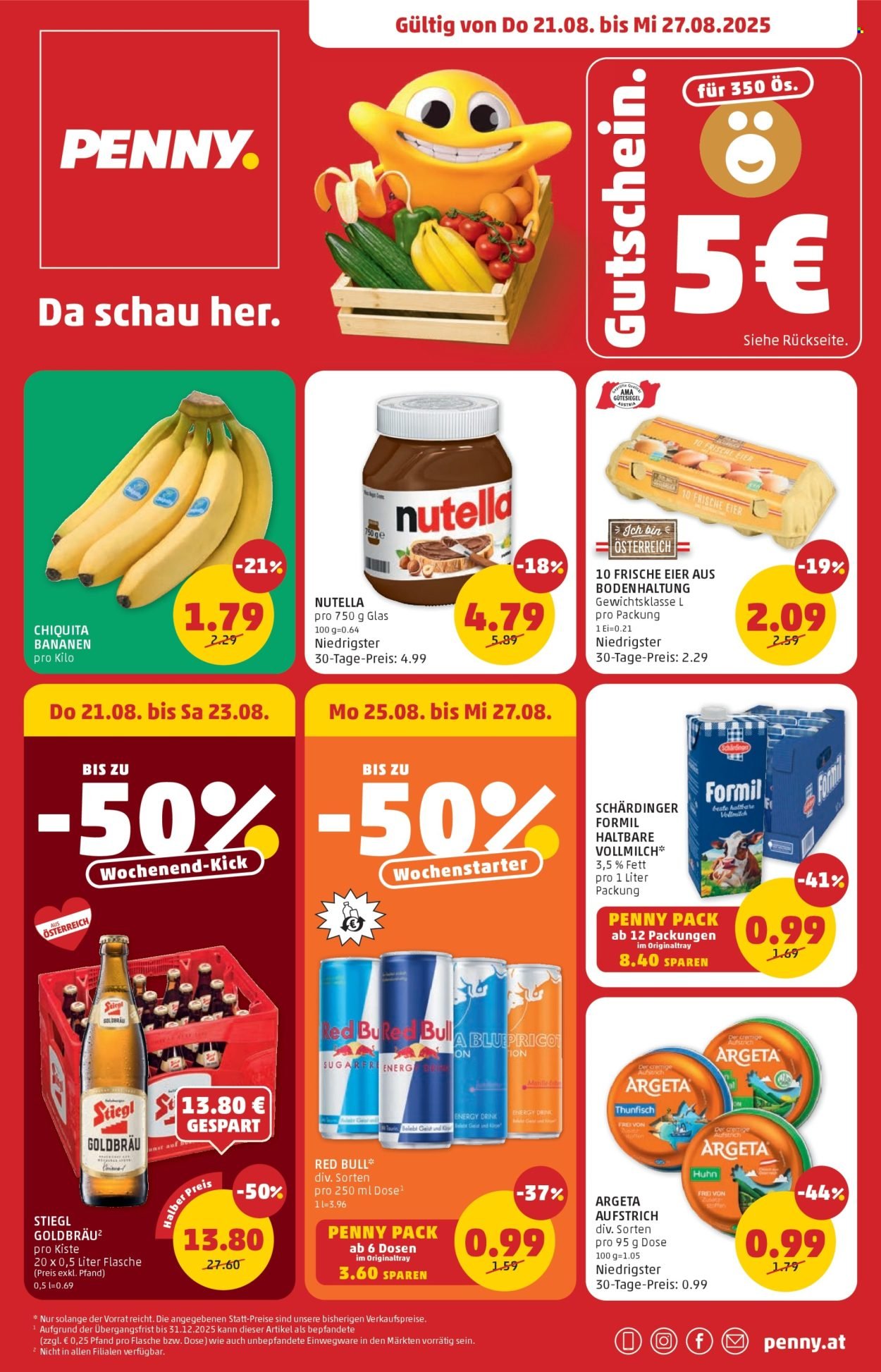 PENNY Flugblatt - Ab Donnerstag, 21.8.2025 (2025-08-21 - 2025-08-27) | 1