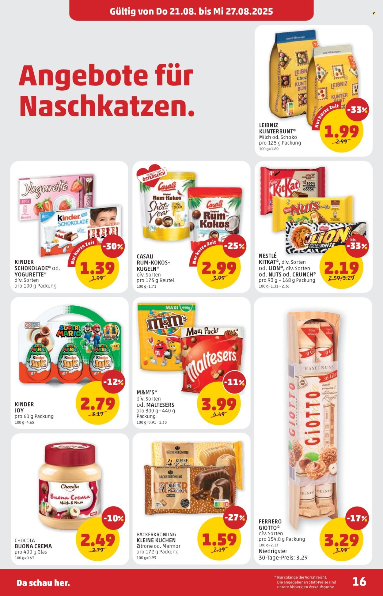 PENNY Flugblatt - Ab Donnerstag, 21.8.2025 (2025-08-21 - 2025-08-27)