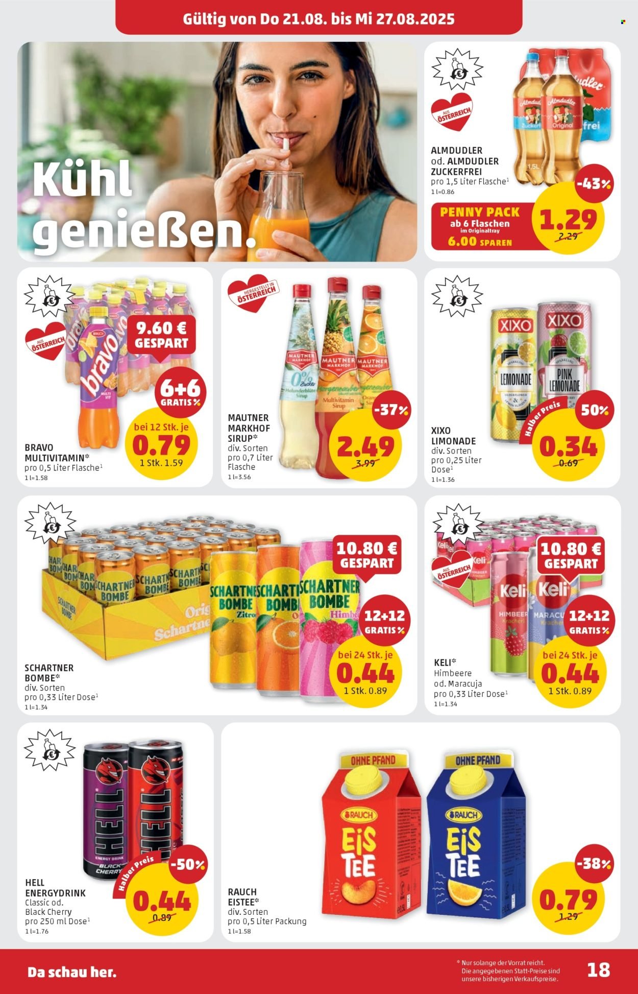 PENNY Flugblatt - Ab Donnerstag, 21.8.2025 (2025-08-21 - 2025-08-27)