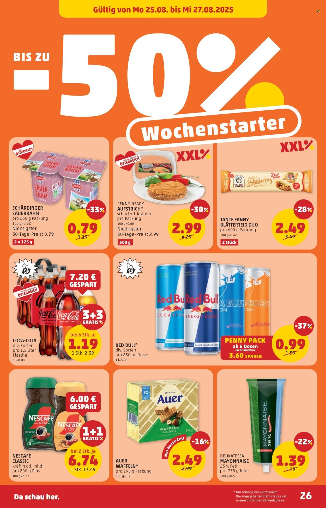 PENNY Flugblatt - Ab Donnerstag, 21.8.2025 (2025-08-21 - 2025-08-27)