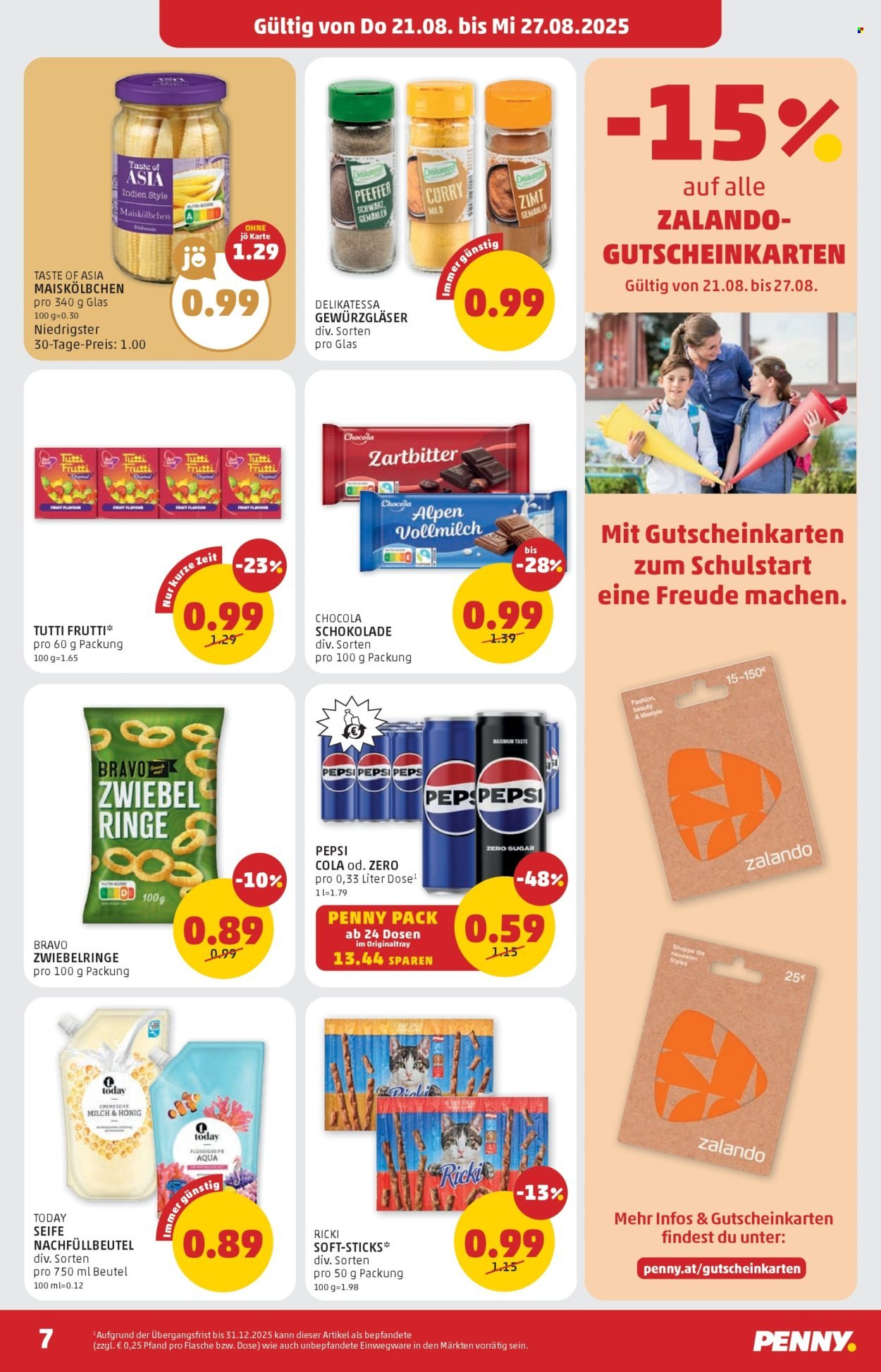 PENNY Flugblatt - Ab Donnerstag, 21.8.2025 (2025-08-21 - 2025-08-27)