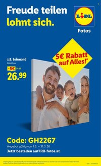 LIDL Flugblatt - Freude teilen lohnt sicht