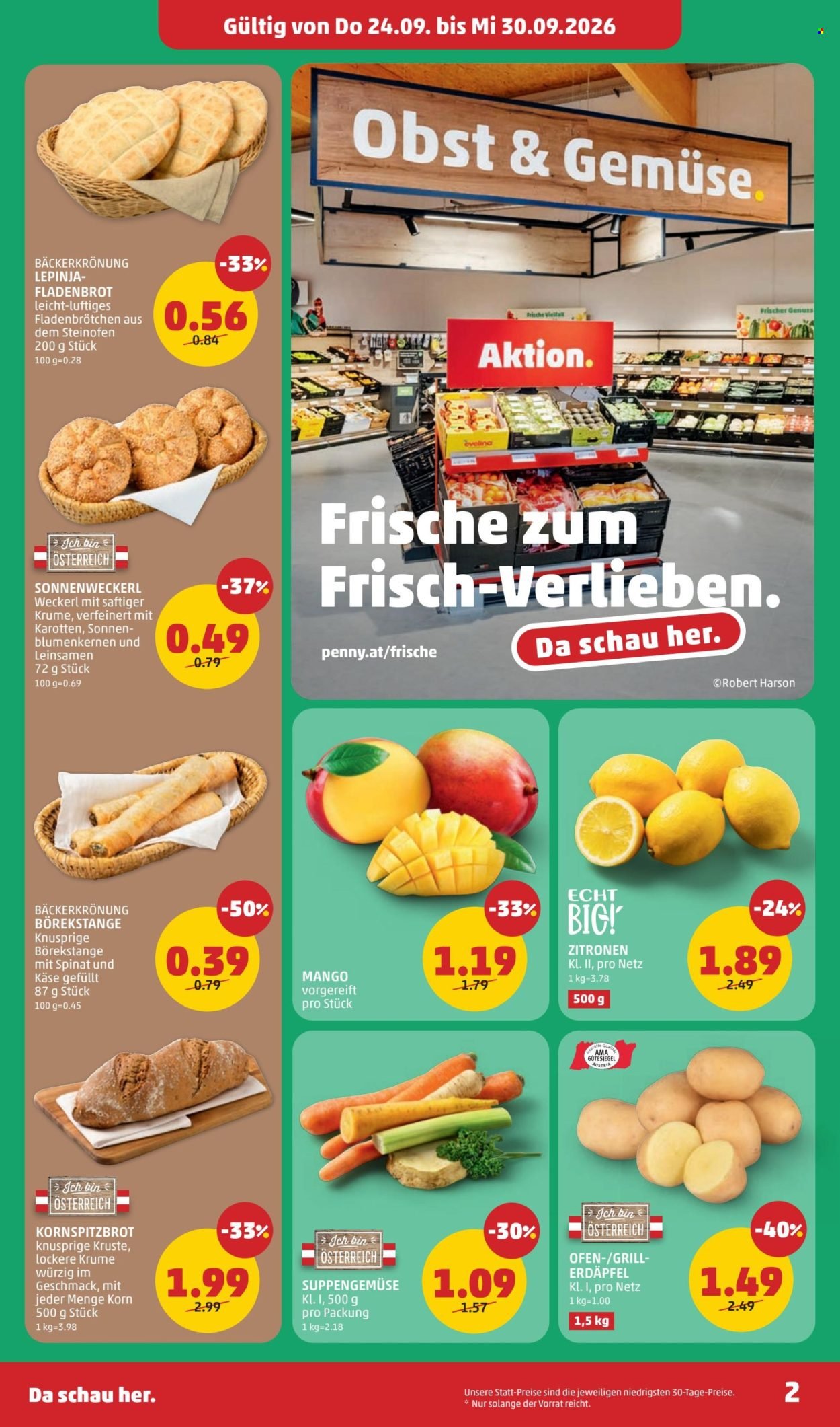 PENNY Flugblatt - Ab Donnerstag, 24.9.2026