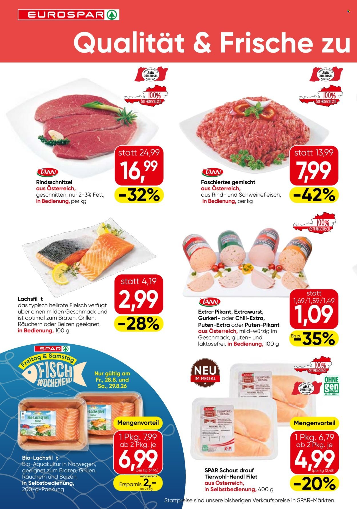 EUROSPAR Flugblatt - Ab Donnerstag, 27.8.2026