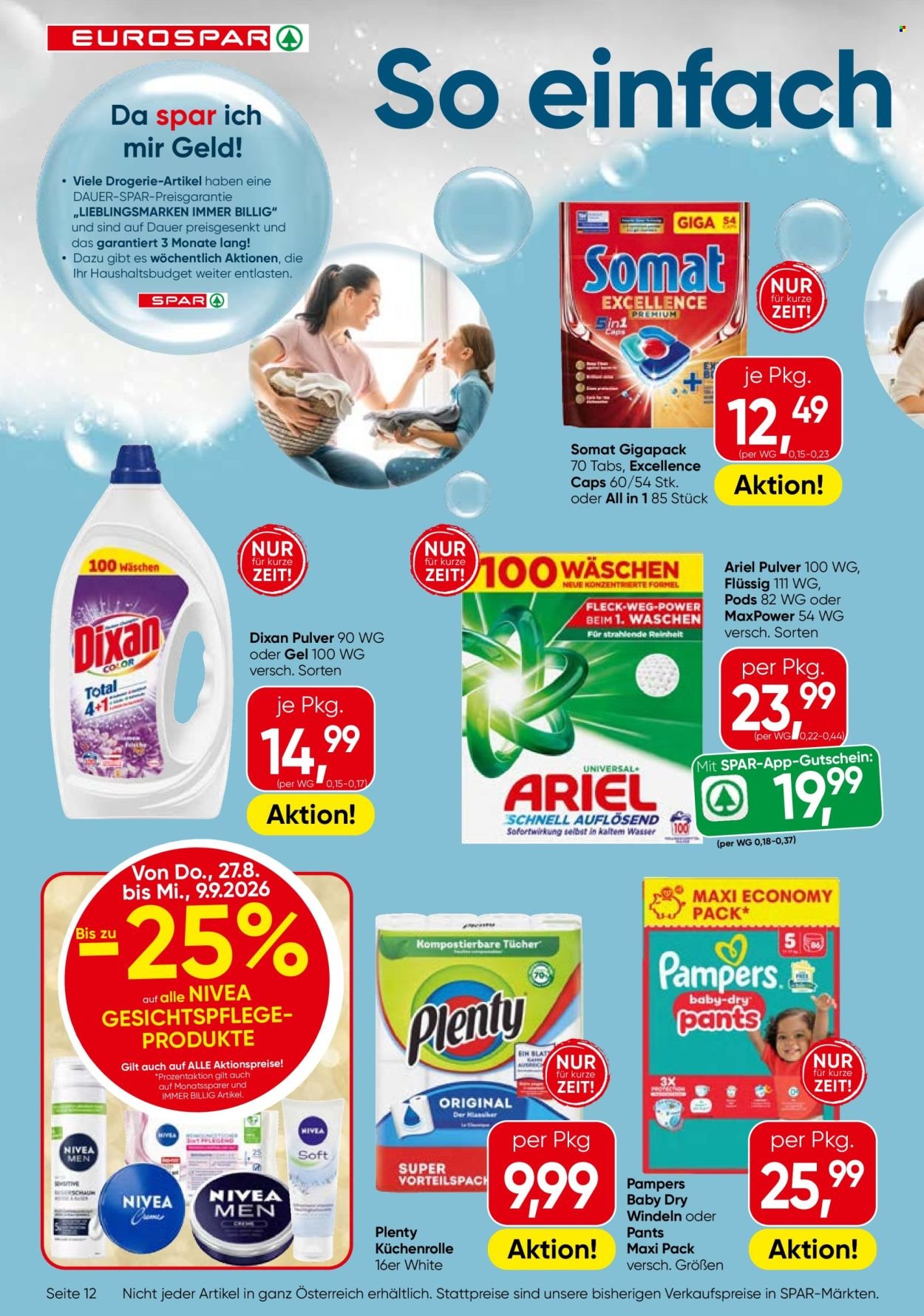 EUROSPAR Flugblatt - Ab Donnerstag, 27.8.2026