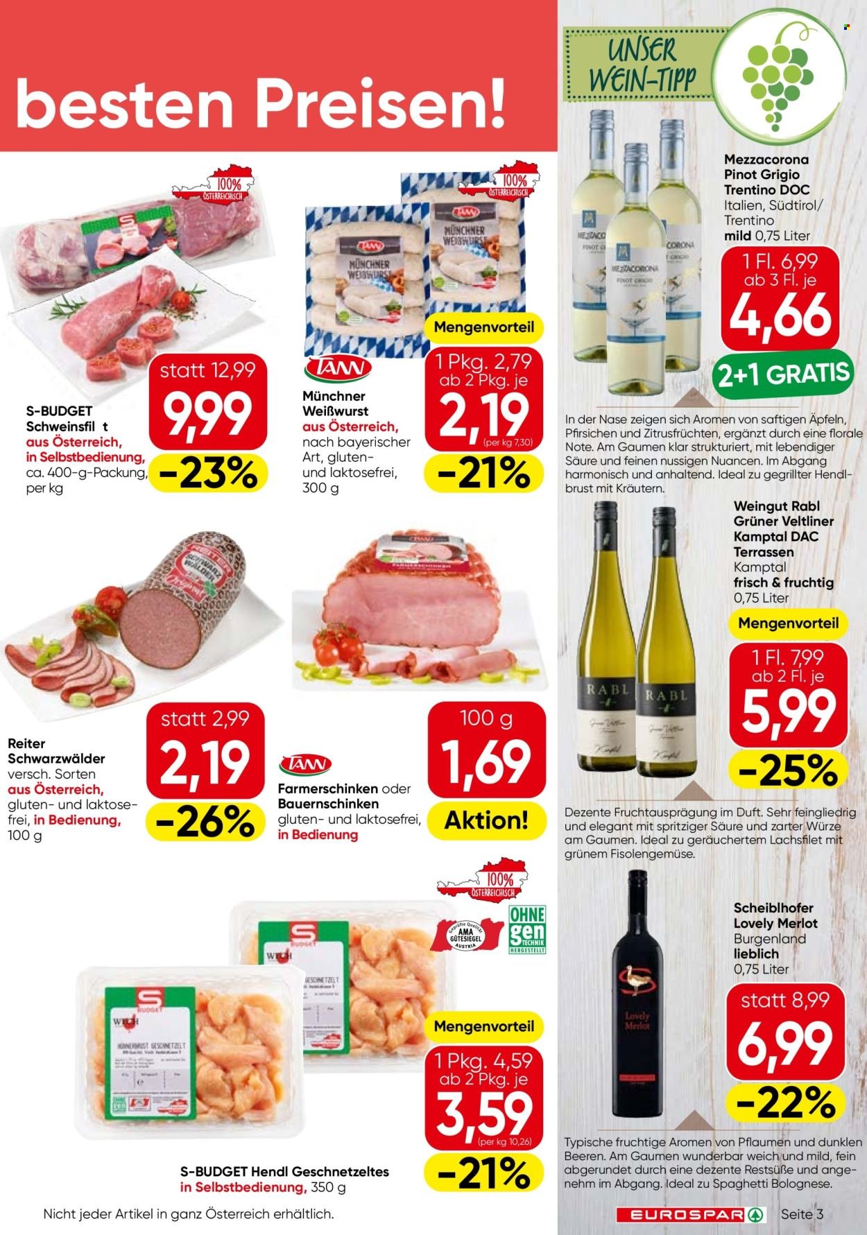 EUROSPAR Flugblatt - Ab Donnerstag, 27.8.2026