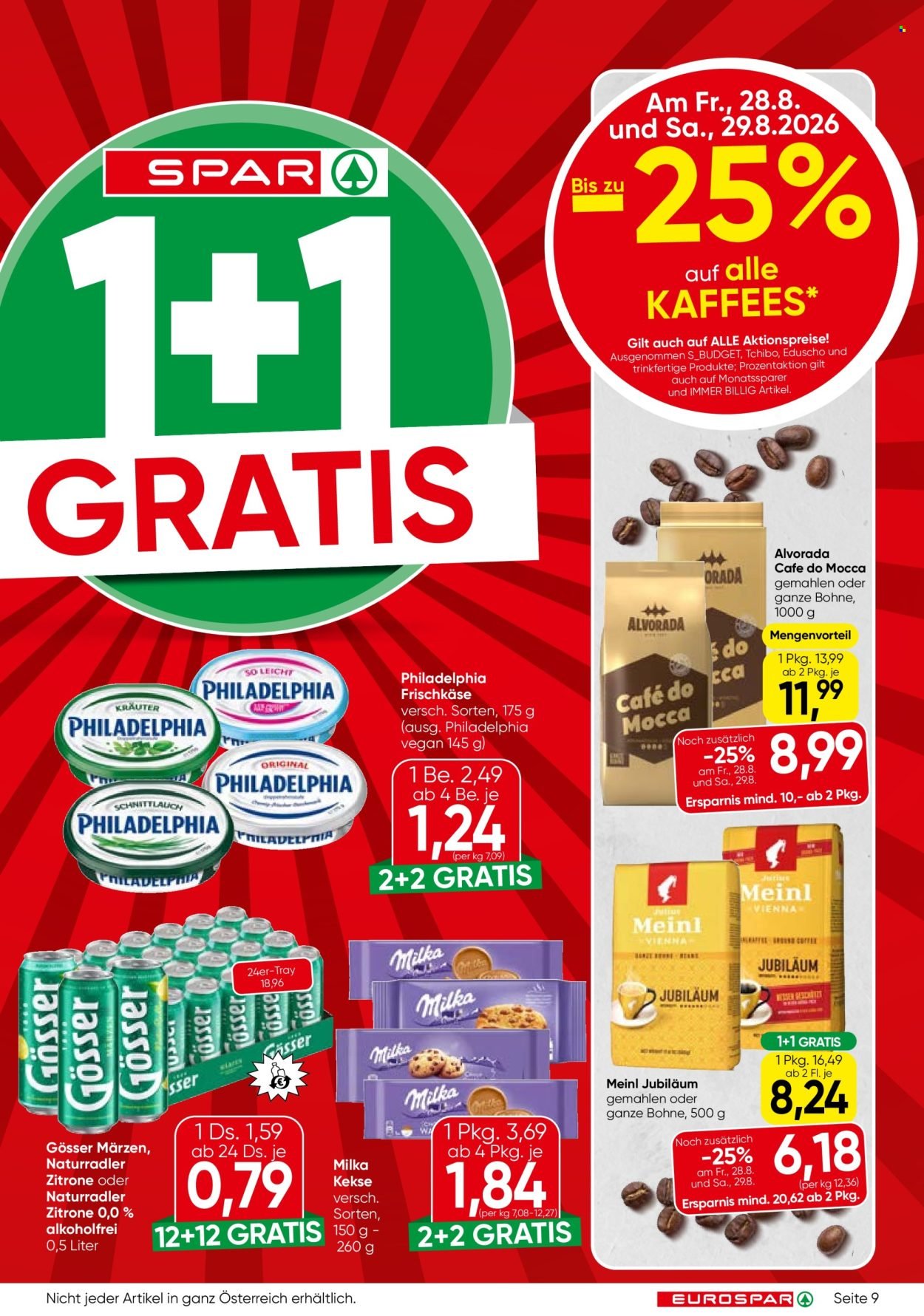 EUROSPAR Flugblatt - Ab Donnerstag, 27.8.2026