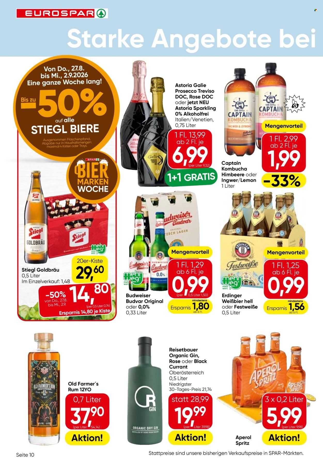 EUROSPAR Flugblatt - Ab Donnerstag, 27.8.2026