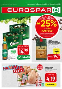 EUROSPAR Flugblatt - Ab Donnerstag, 27.8.2026