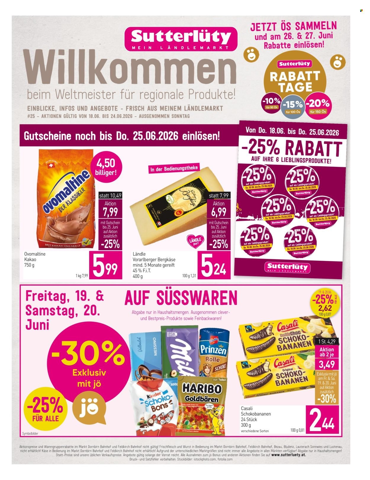 SUTTERLÜTY Flugblatt - Ab Donnerstag, 18.6.2026