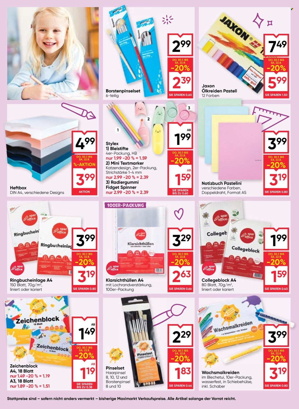 MAXIMARKT Flugblatt - Ab Donnerstag, 30.7.2026