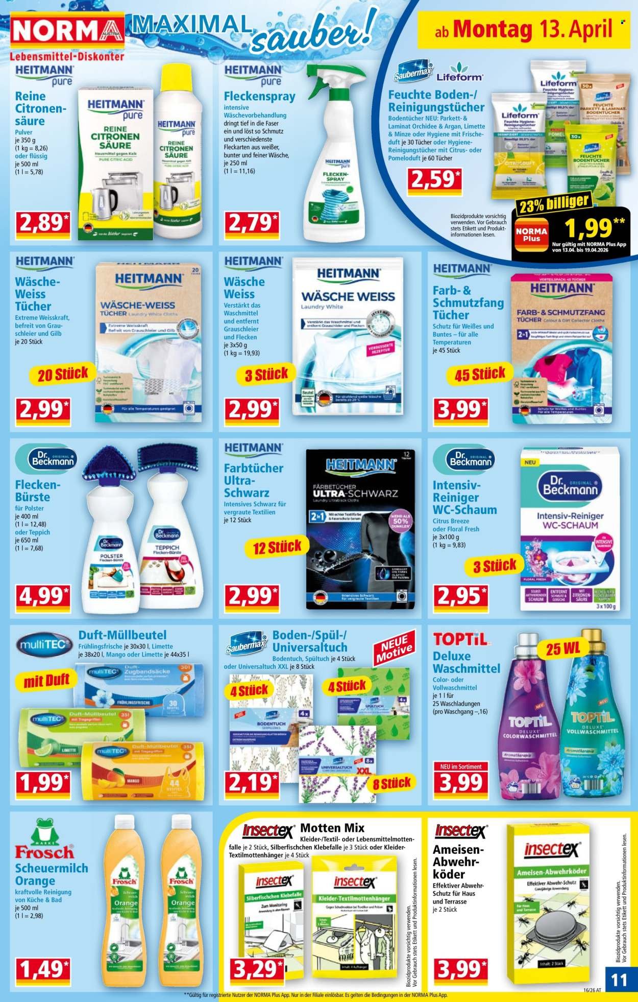 NORMA Flugblatt - Ab Montag, 13.4.2026