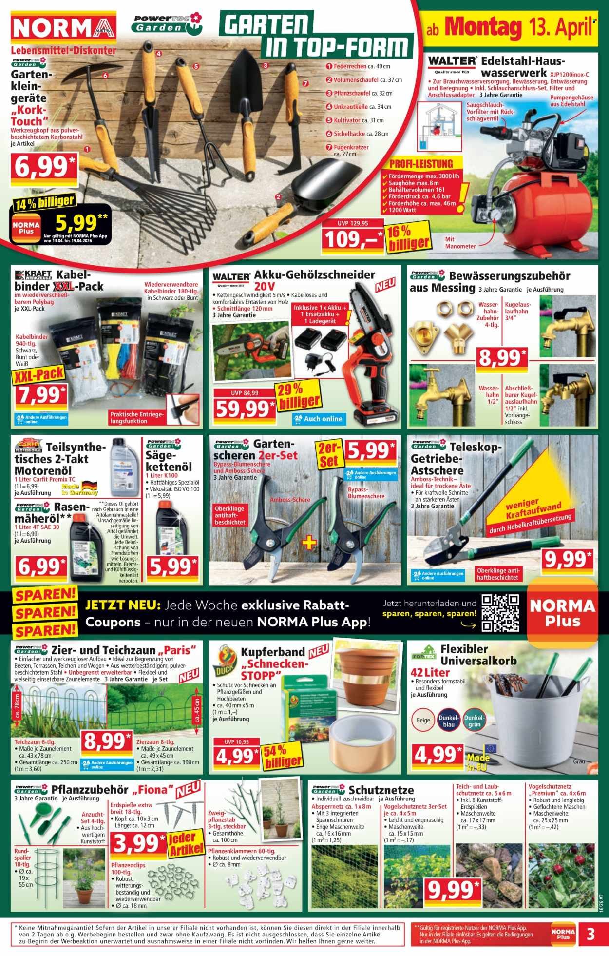 NORMA Flugblatt - Ab Montag, 13.4.2026