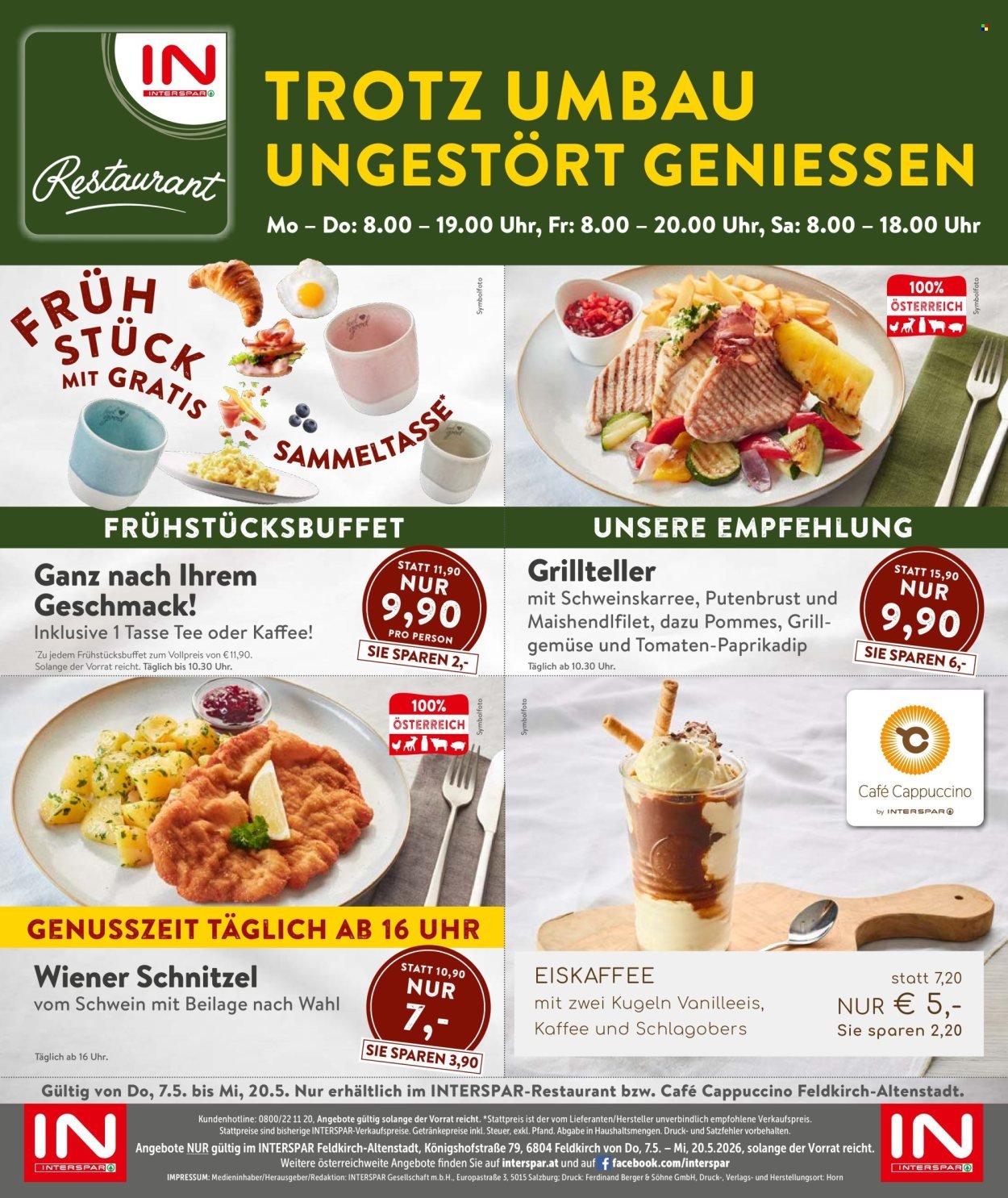 INTERSPAR Flugblatt - Ab Donnerstag, 7.5.2026