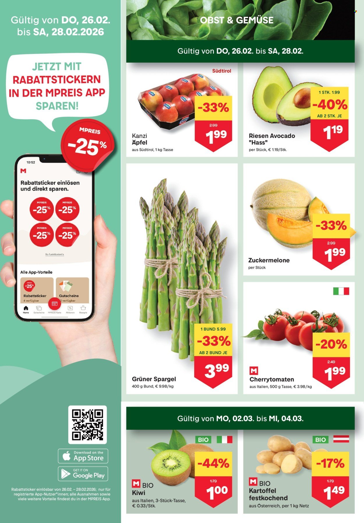 MPREIS Flugblatt - Ab Donnerstag, 26.2.2026
