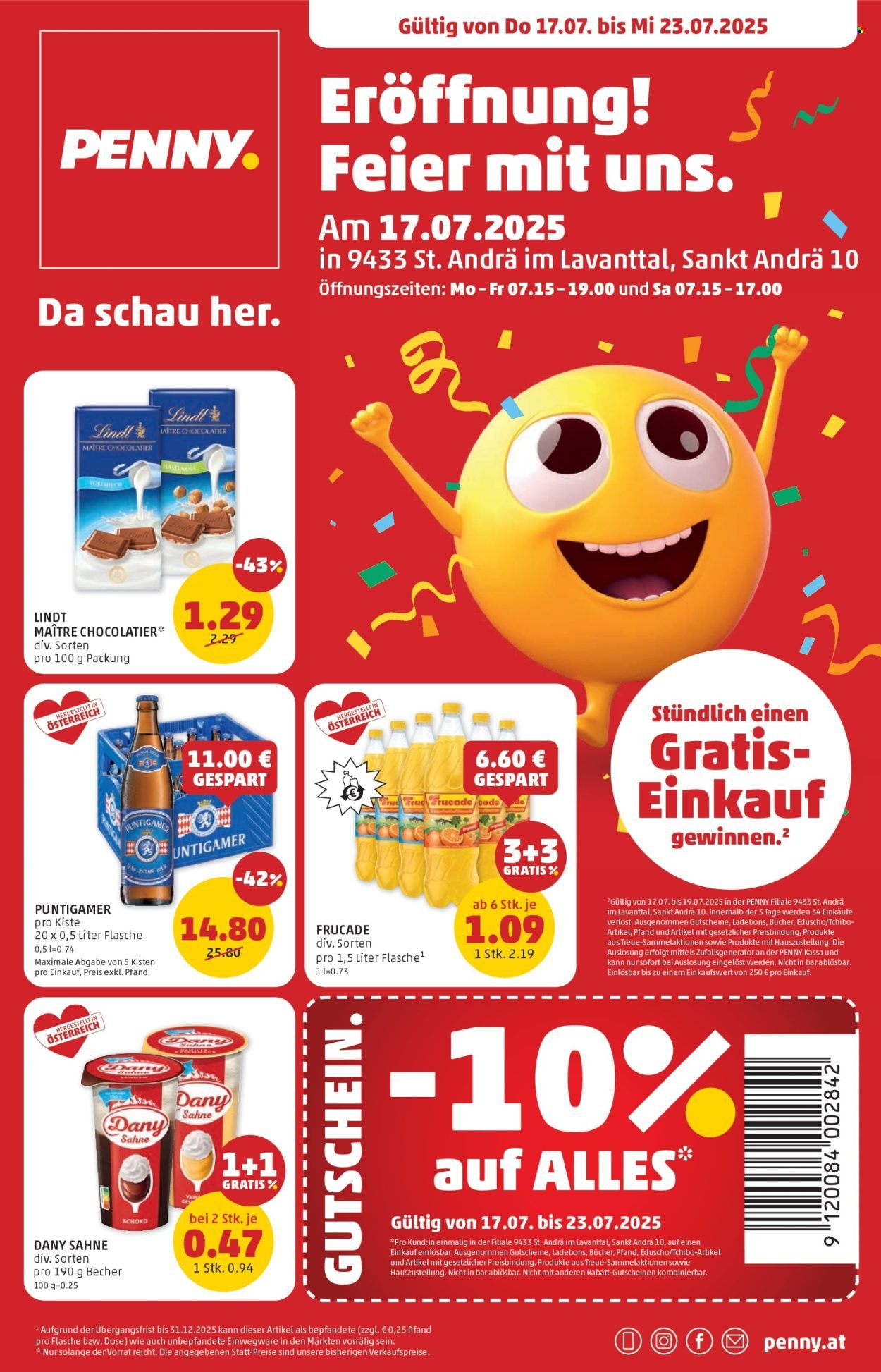 PENNY Flugblatt - Ab Donnerstag, 17.7.2025 (2025-07-17 - 2025-07-23) | 1