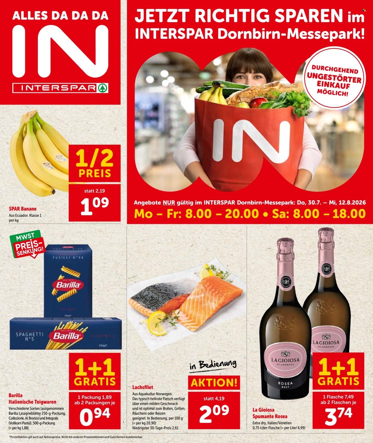 INTERSPAR Flugblatt - Ab Donnerstag, 30.7.2026