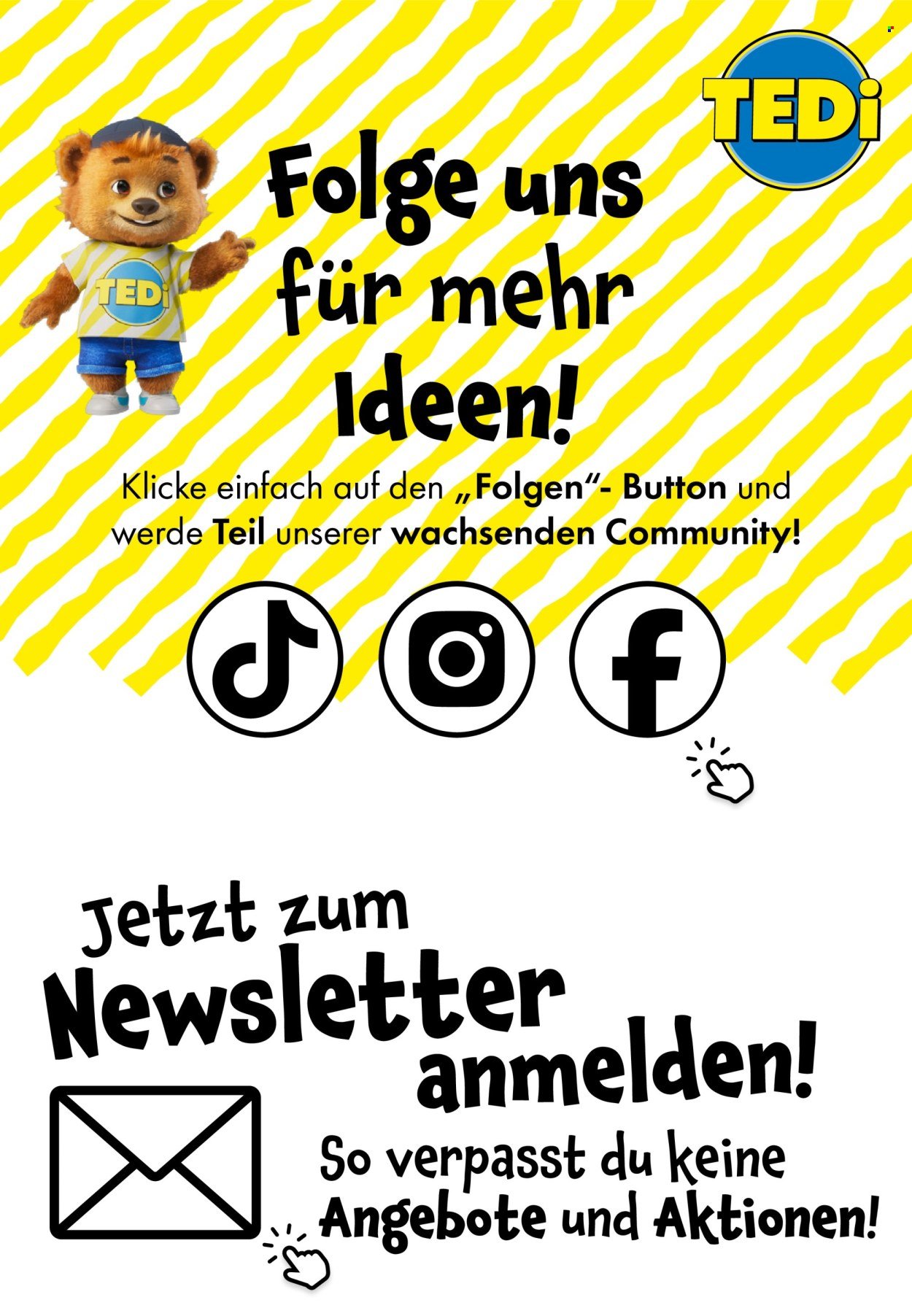 TEDI Flugblatt - Ab Freitag, 14.8.2026