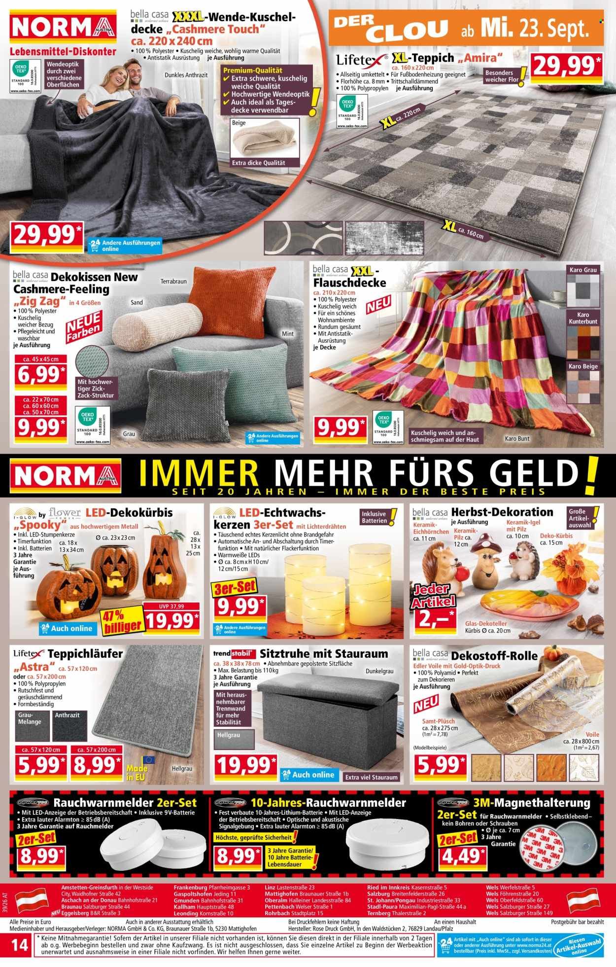 NORMA Flugblatt - Ab Montag, 21.9.2026