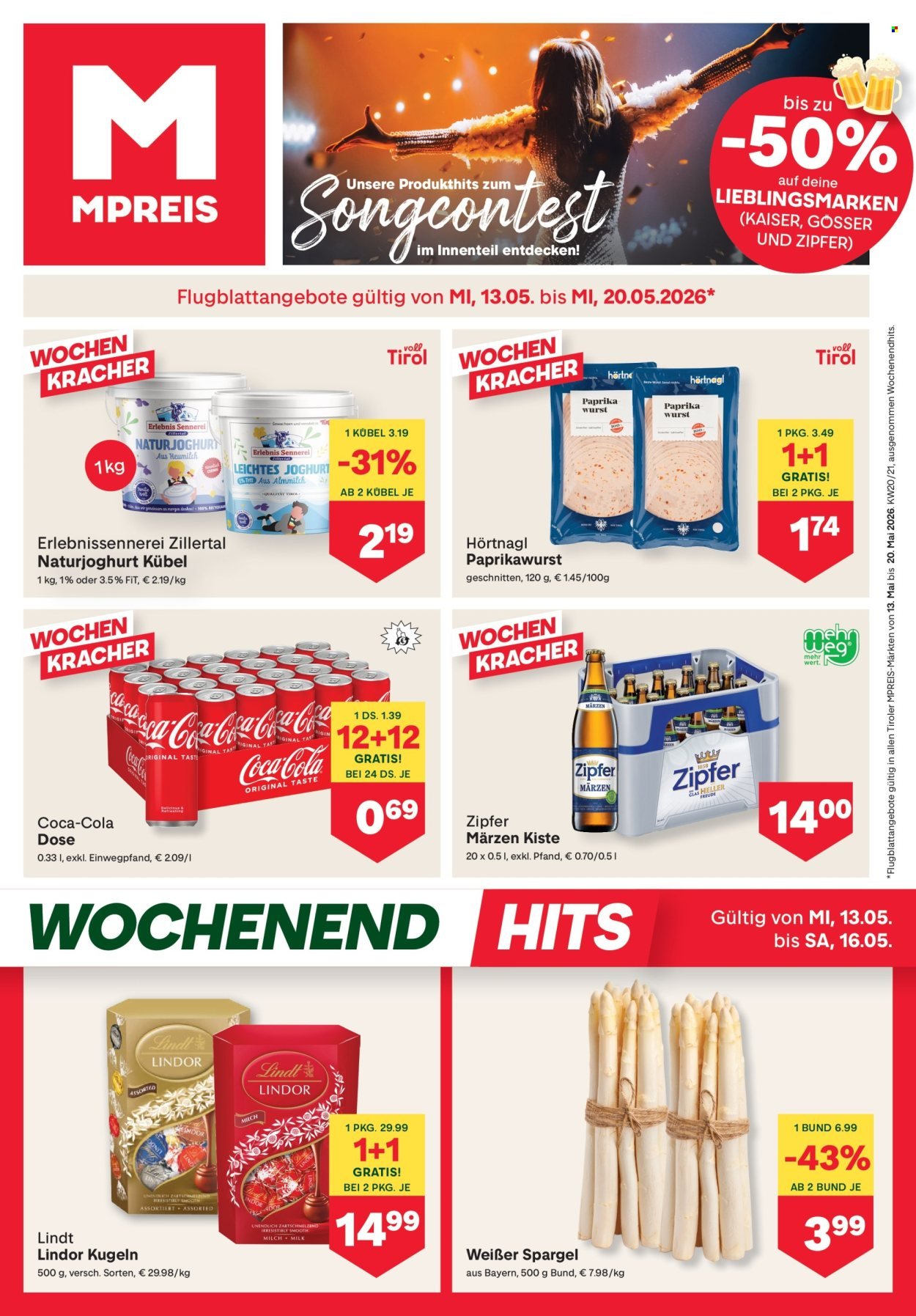 MPREIS Flugblatt - Ab Mittwoch, 13.5.2026