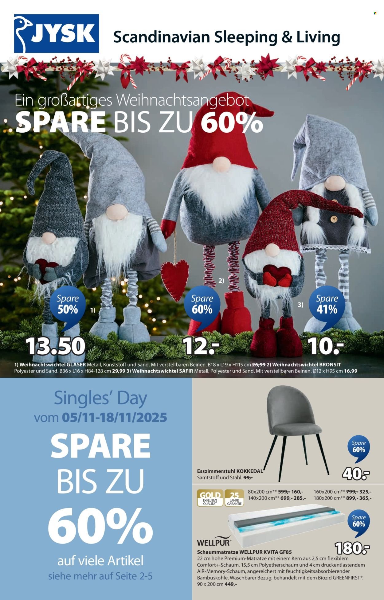JYSK Flugblatt - Großartige Angebote