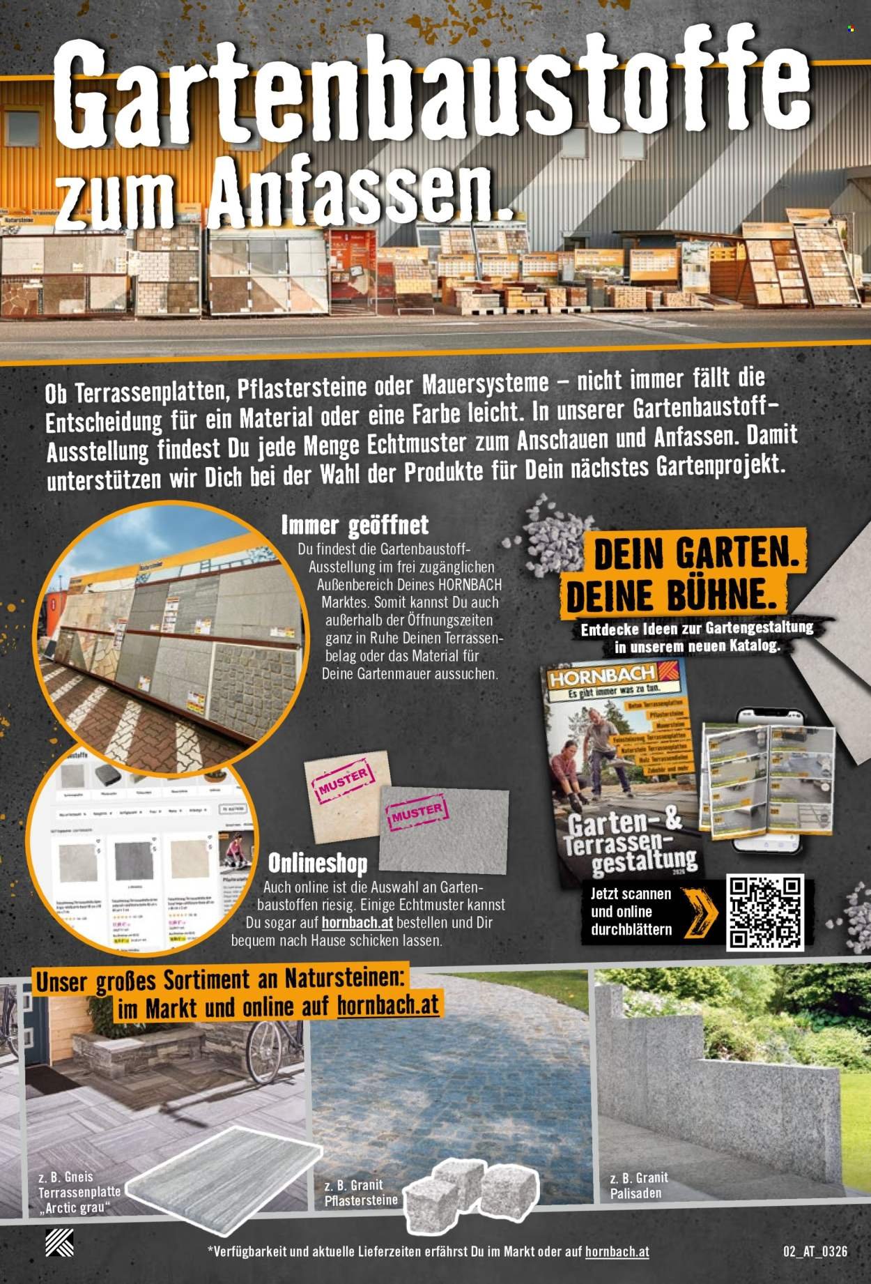 HORNBACH Flugblatt - Bau nicht. Errichte ein Denkmal