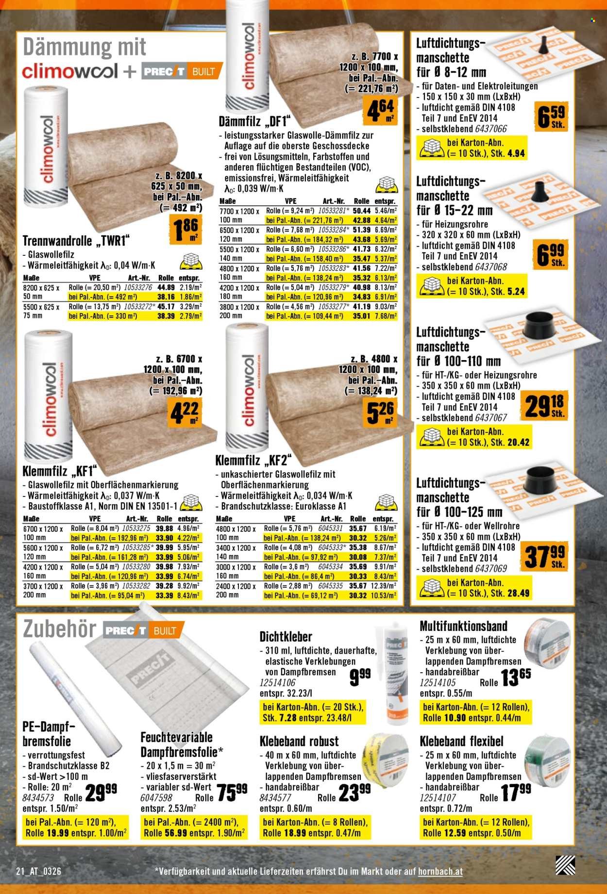 HORNBACH Flugblatt - Bau nicht. Errichte ein Denkmal