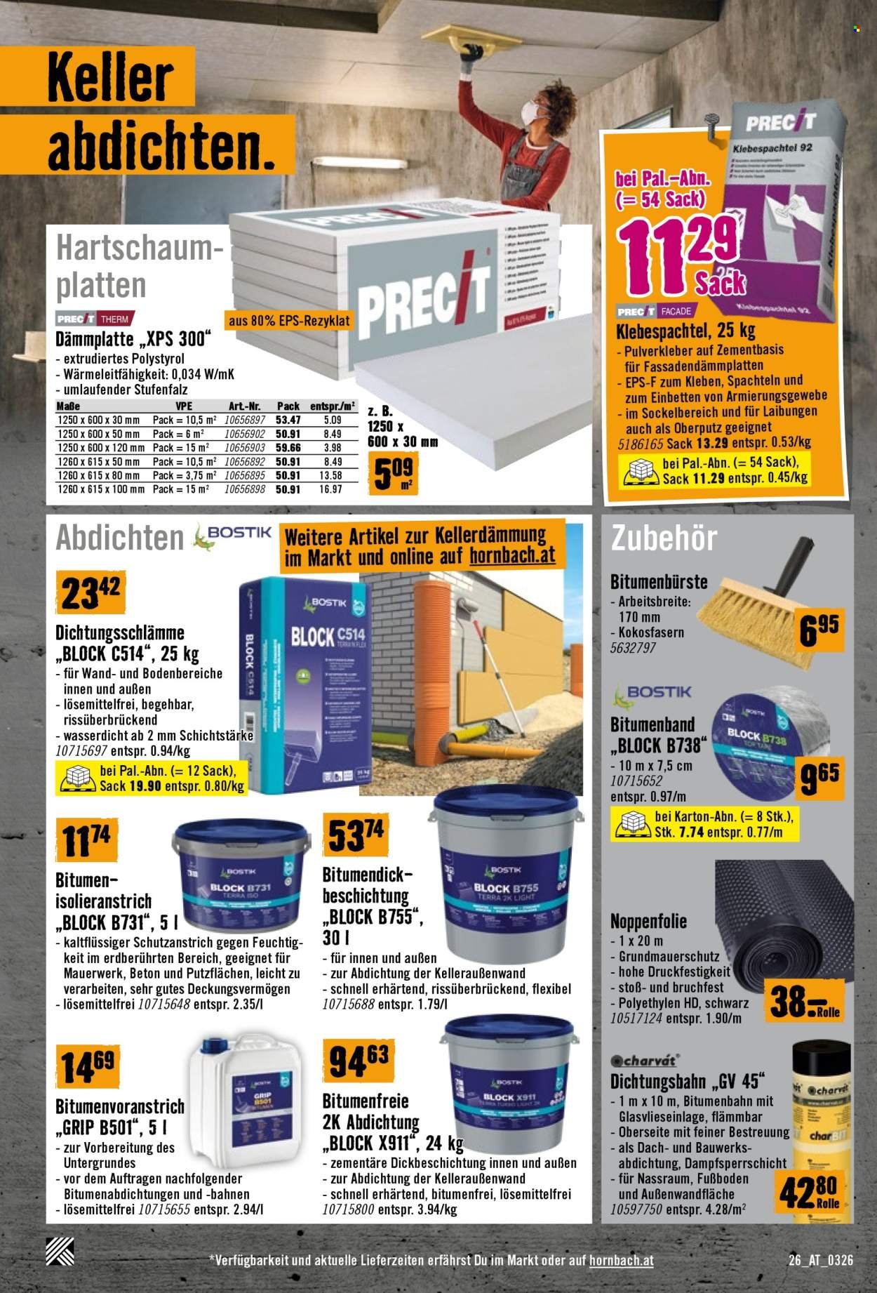 HORNBACH Flugblatt - Bau nicht. Errichte ein Denkmal