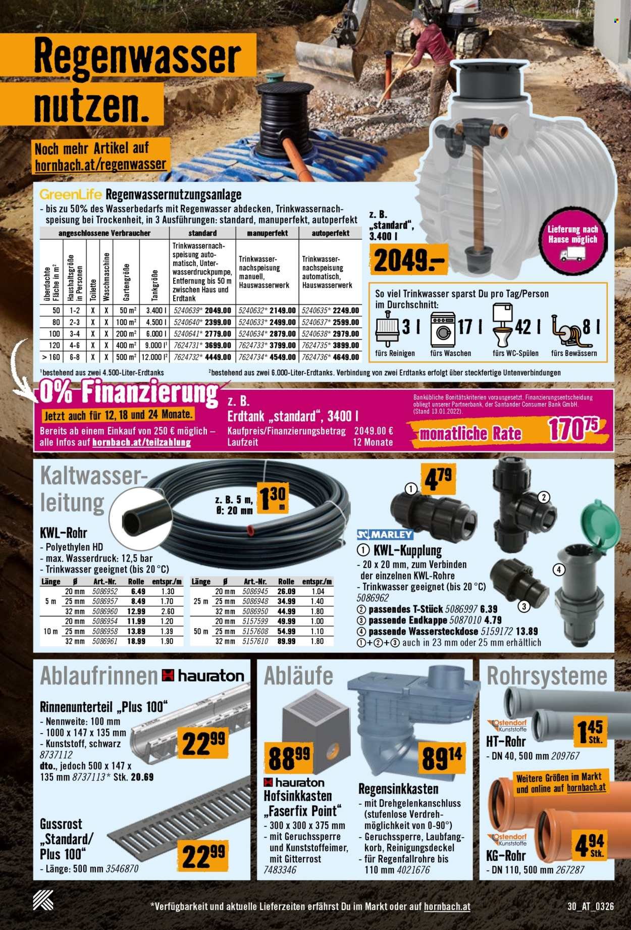 HORNBACH Flugblatt - Bau nicht. Errichte ein Denkmal