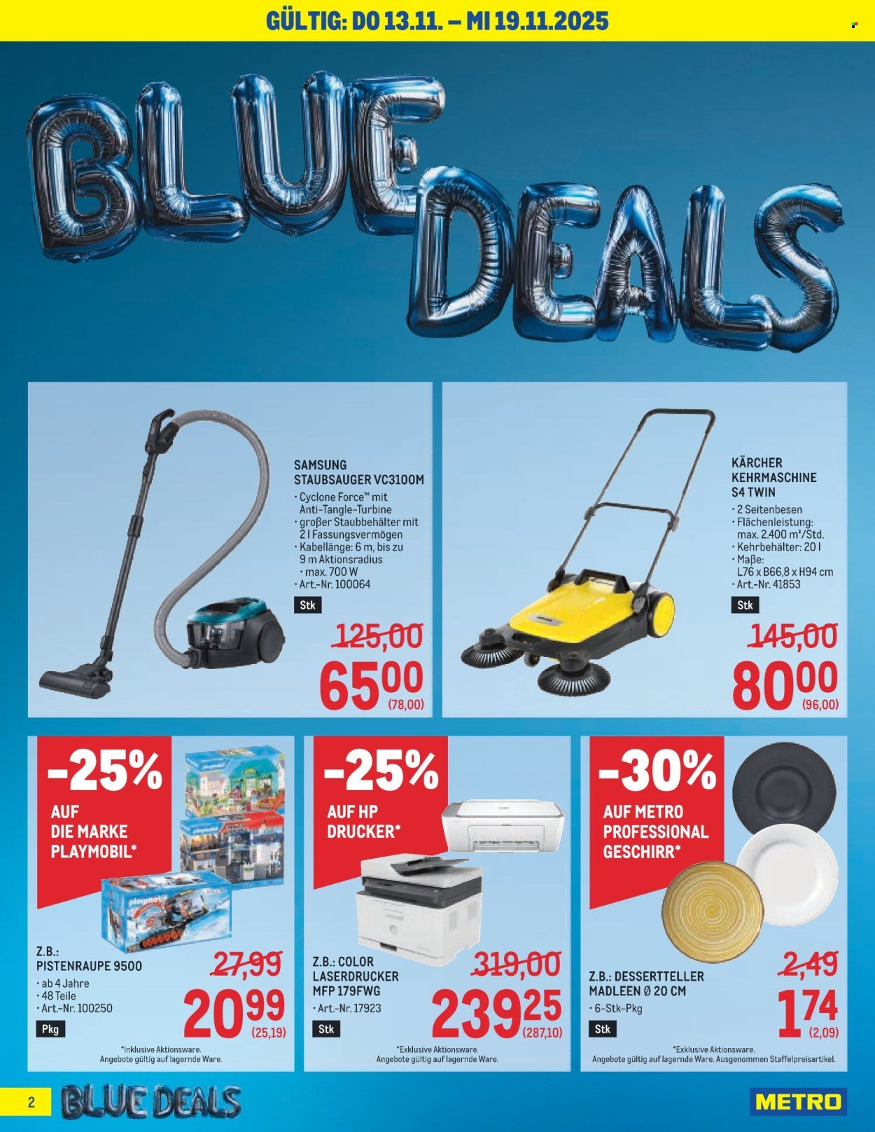 METRO Flugblatt - Blue Deals