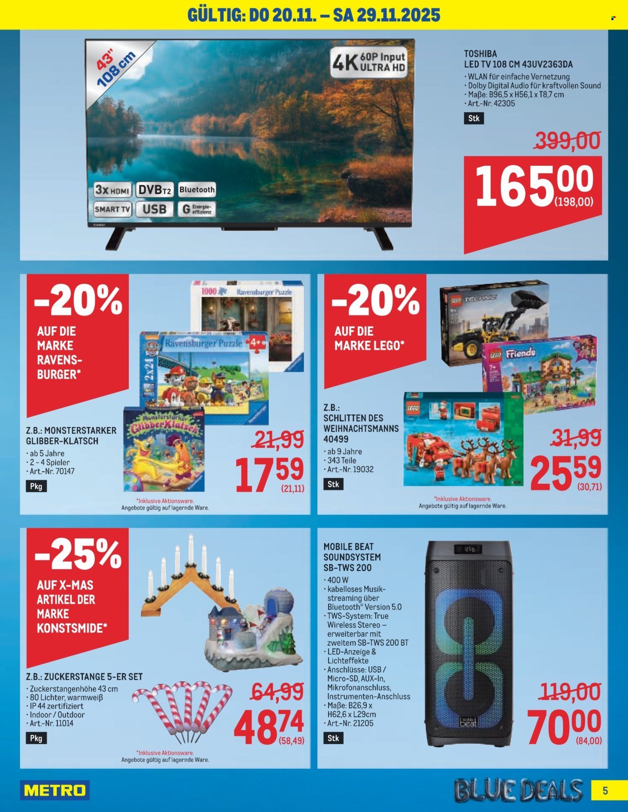 METRO Flugblatt - Blue Deals
