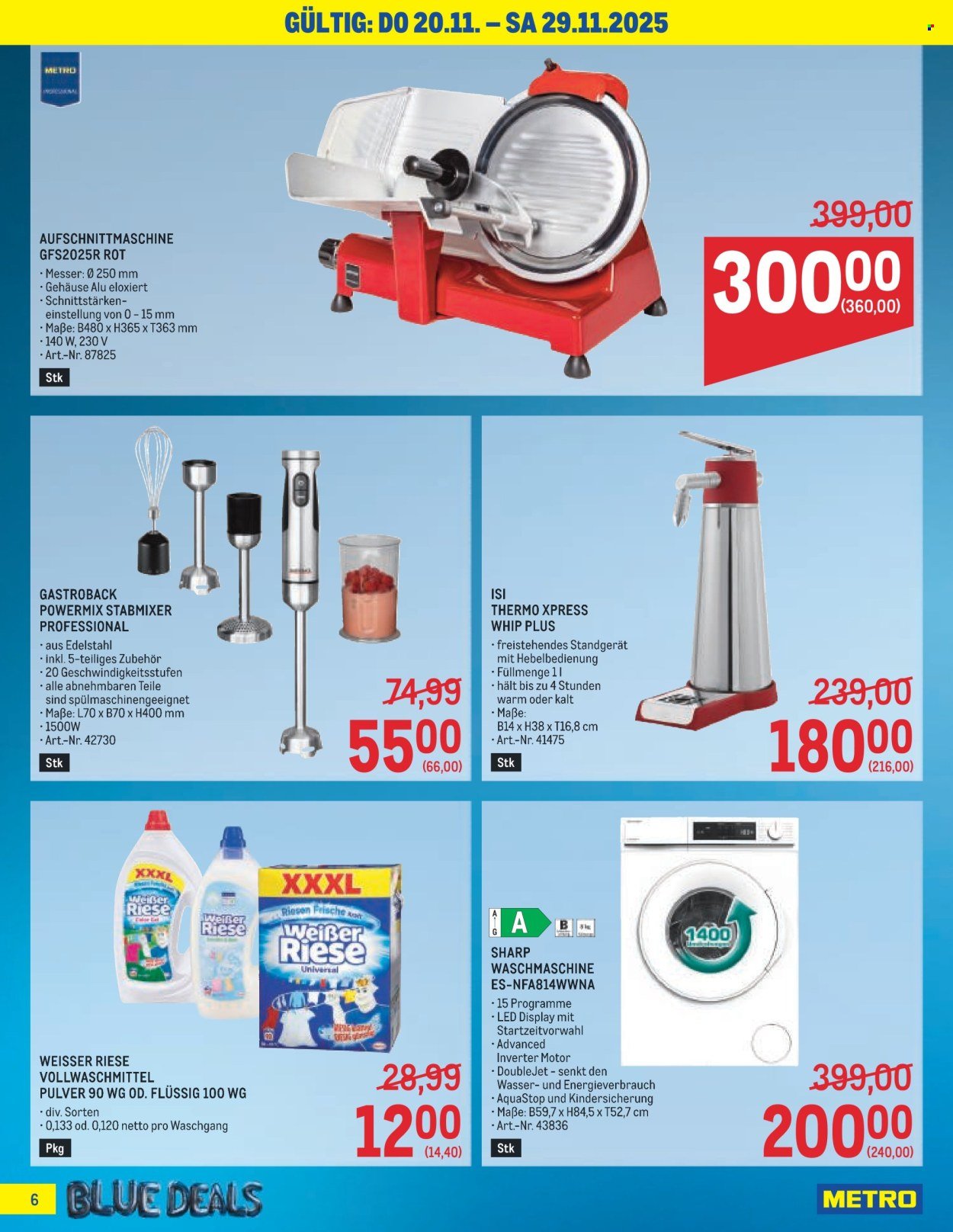 METRO Flugblatt - Blue Deals