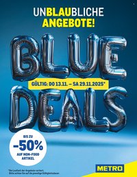 METRO Flugblatt - Blue Deals