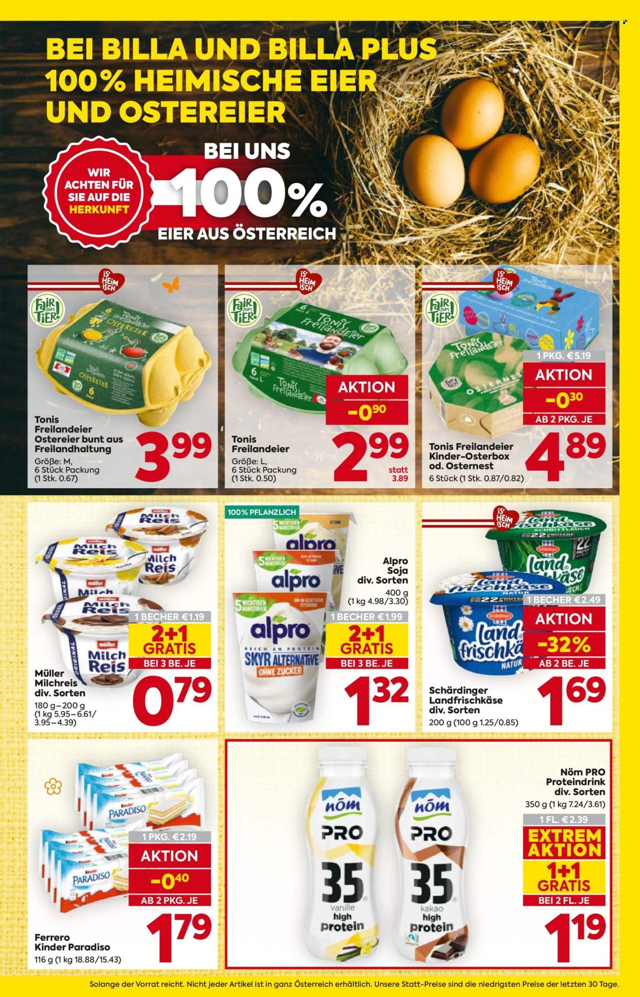 BILLA Flugblatt - Ab Donnerstag, 19.3.2026