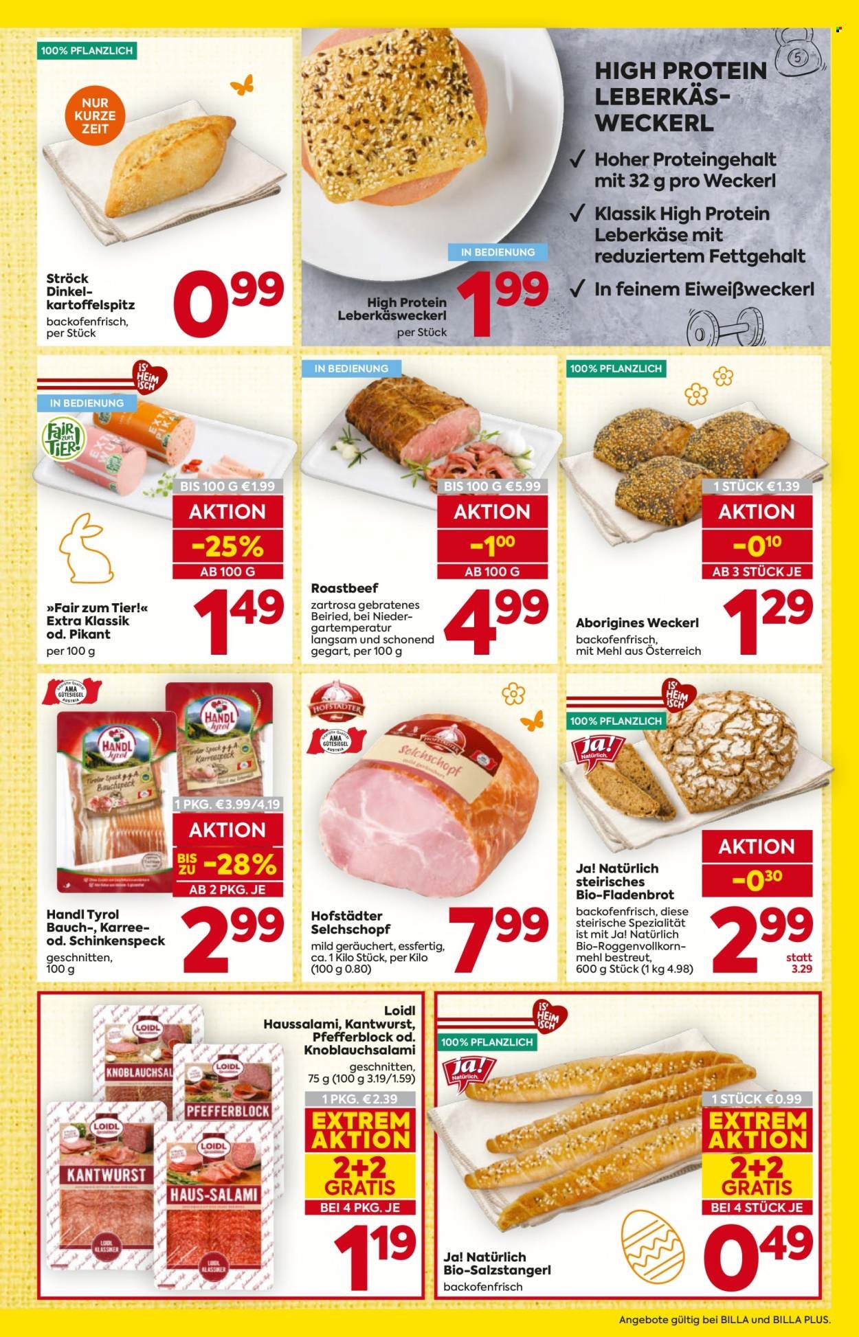 BILLA Flugblatt - Ab Donnerstag, 19.3.2026