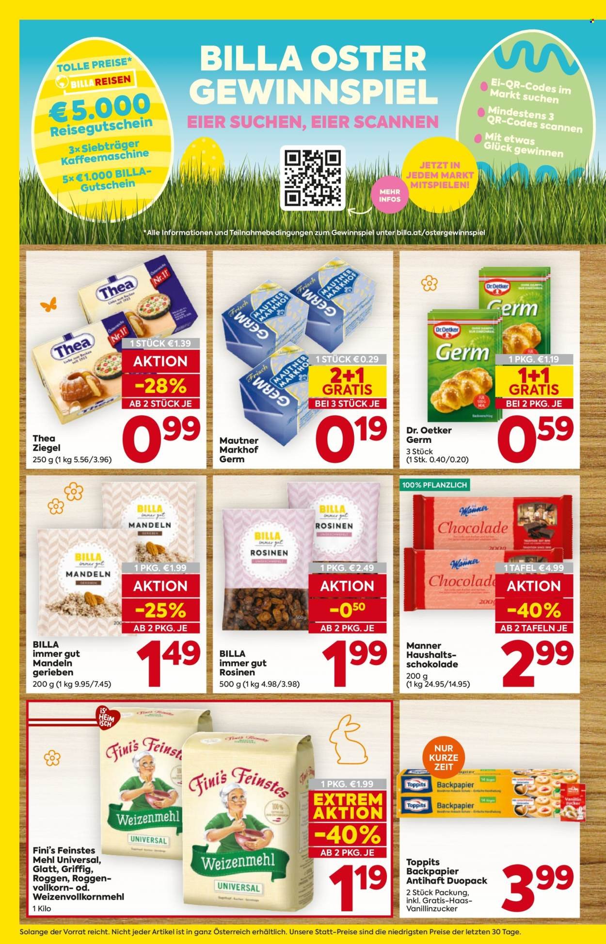 BILLA Flugblatt - Ab Donnerstag, 19.3.2026