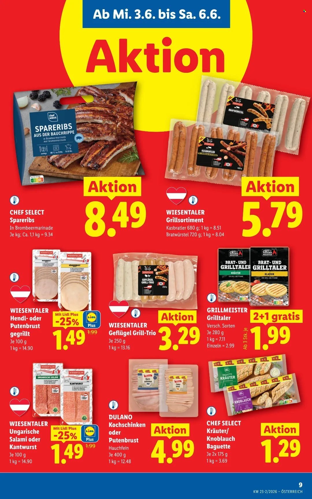 LIDL Flugblatt - Ab Mittwoch, 3.6.2026