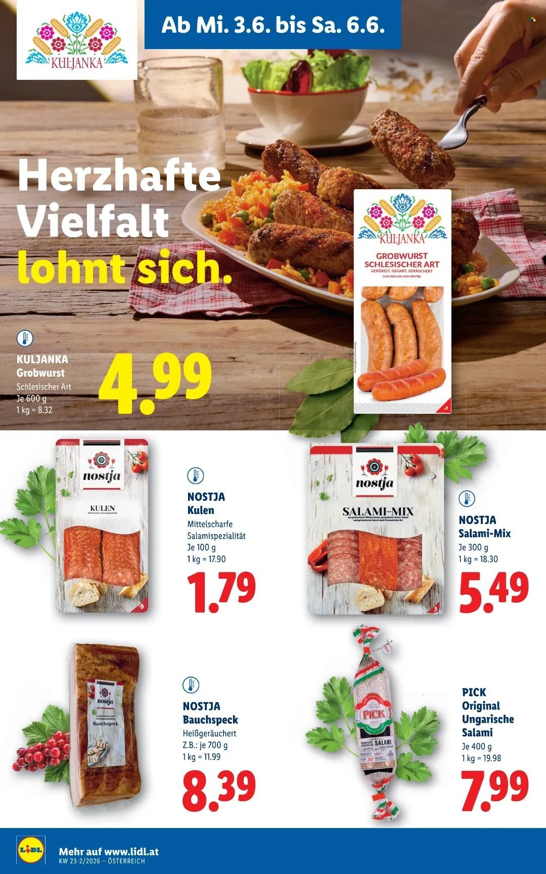 LIDL Flugblatt - Ab Mittwoch, 3.6.2026