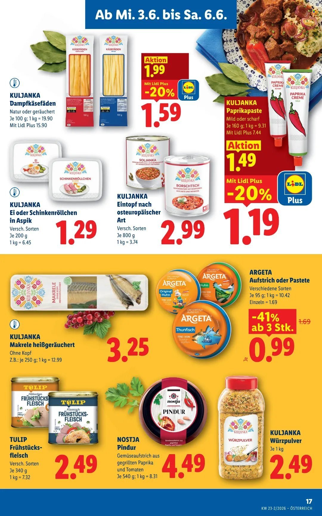 LIDL Flugblatt - Ab Mittwoch, 3.6.2026